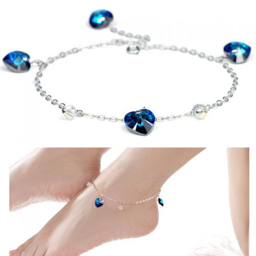 Bracelet de cheville Femme Argentée - Ref 3103744