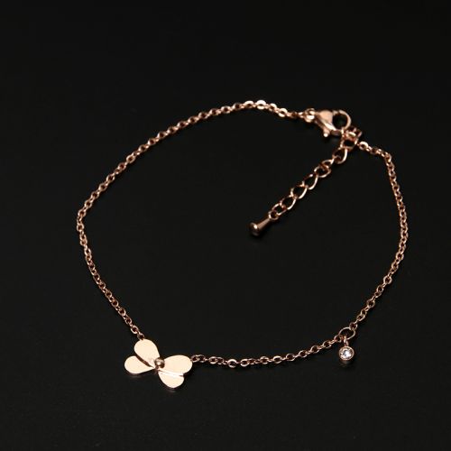 Bracelet de cheville Femme en Acier au titane - Ref 3103745