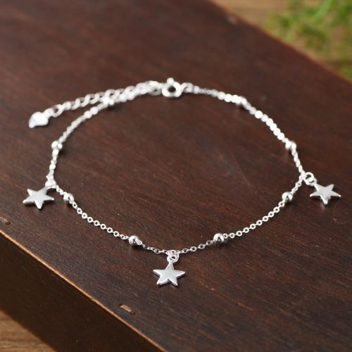 Bracelet de cheville Femme Argentée - Ref 3103807