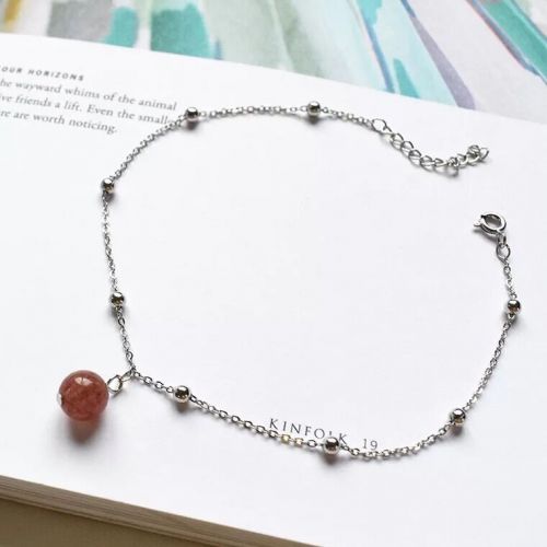 Bracelet de cheville Femme MODE AIJI Argentée - Ref 3103812