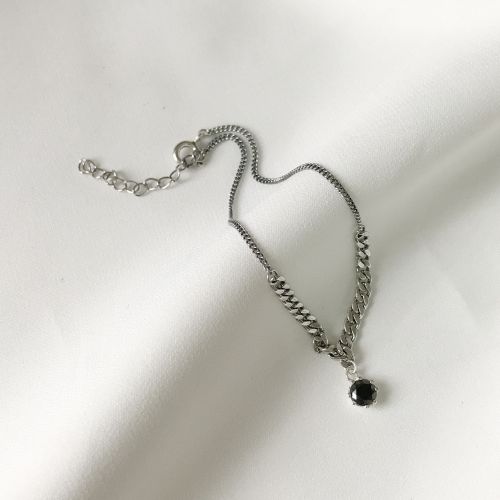 Bracelet de cheville Femme Argentée - Ref 3103839