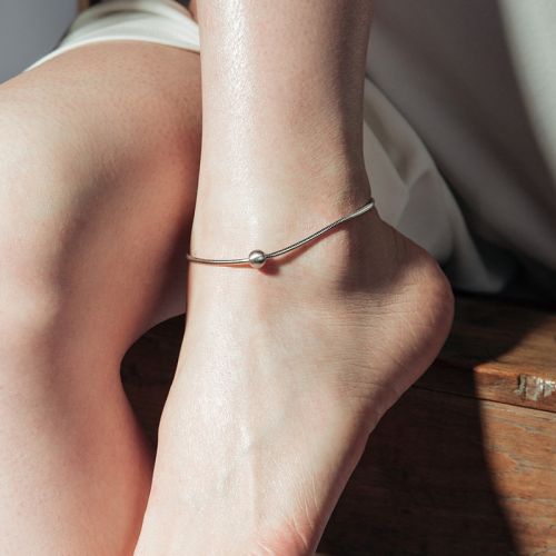 Bracelet de cheville Femme Argentée - Ref 3103851
