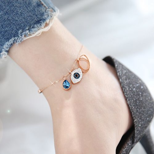 Bracelet de cheville Femme en Acier au titane - Ref 3103859
