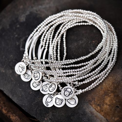 Bracelet de cheville Femme Argentée - Ref 3103886