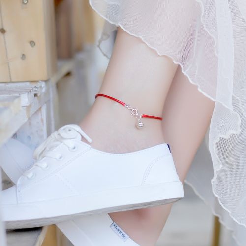 Bracelet de cheville Femme WEIFANG Argentée - Ref 3103958