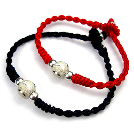Bracelet de cheville Couple DAHENGXIANG Bijoux Argentée - Ref 3103959