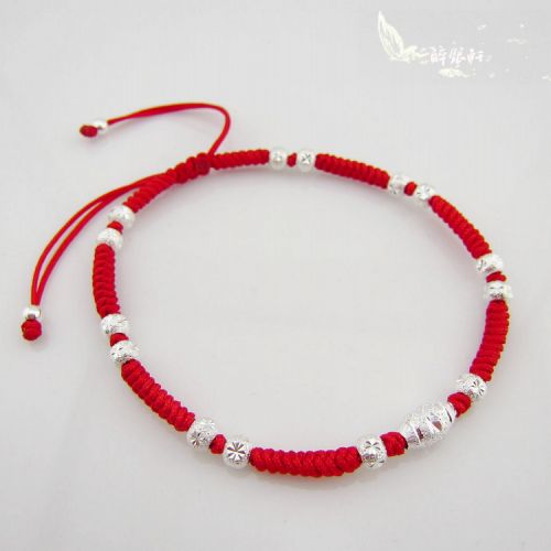 Bracelet de cheville Femme Argentée - Ref 3104063