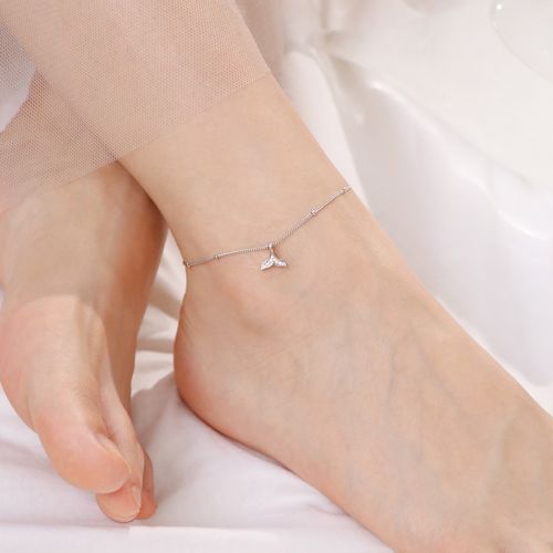 Bracelet de cheville Femme Argentée - Ref 3104119