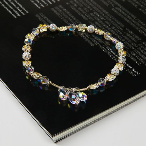 Bracelet de cheville Femme LADY en Cristal autrichien - Ref 3104129