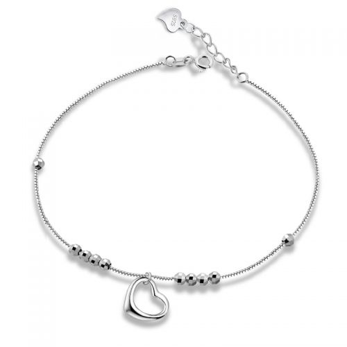 Bracelet de cheville Femme EGARI Argentée - Ref 3104217