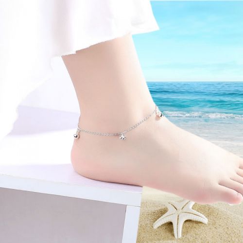 Bracelet de cheville Femme Argentée - Ref 3104252