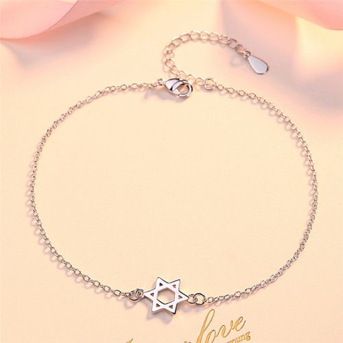 Bracelet de cheville Femme Argentée - Ref 3104270