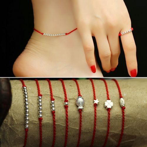 Bracelet de cheville ROOYOOR Argentée - Ref 3104276