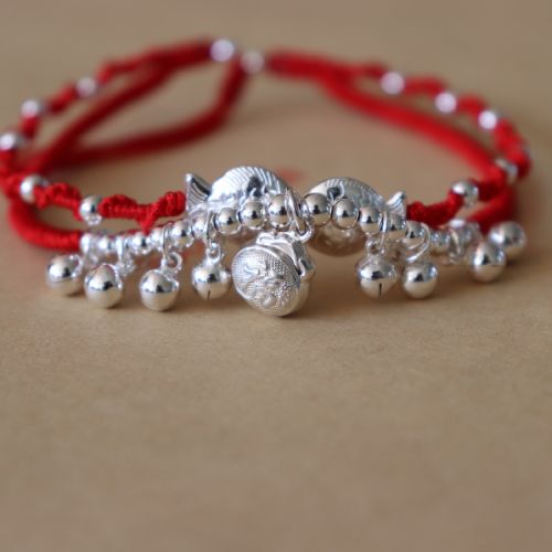 Bracelet de cheville Femme SEN ET Argentée - Ref 3104346