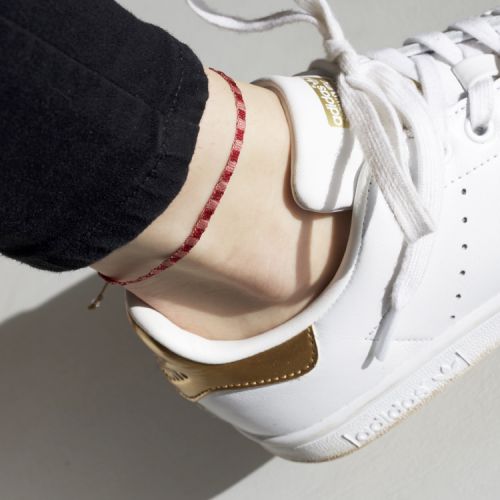 Bracelet de cheville en Coton et lin - Ref 3104449