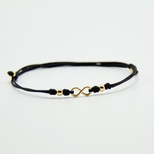 Bracelet de cheville Couple en Alliage argent plaque or - Ref 3104505