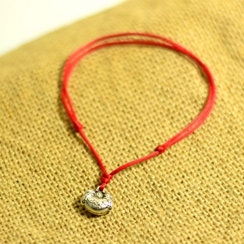 Bracelet de cheville Femme en Alliage argent plaque or - Ref 3104523