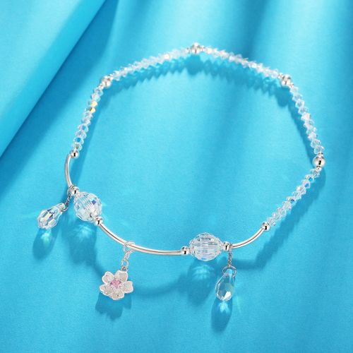 Bracelet de cheville Femme LADY en Cristal autrichien - Ref 3104573