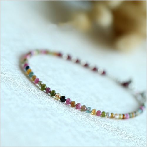 Bracelet de cheville Femme en Cristal naturel pierre semi-precieuse - Ref 3104621
