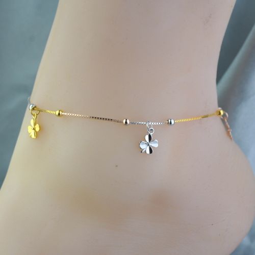 Bracelet de cheville Femme Argentée - Ref 3104771
