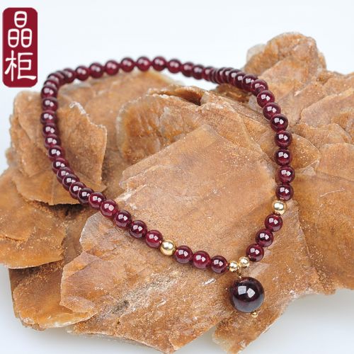 Bracelet de cheville Femme en Cristal naturel pierre semi-precieuse - Ref 3104824