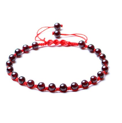 Bracelet de cheville Femme en Cristal naturel pierre semi-precieuse - Ref 3104834