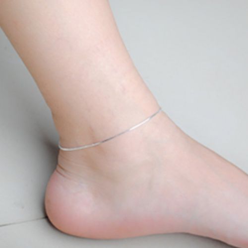 Bracelet de cheville Femme Argentée - Ref 3104863