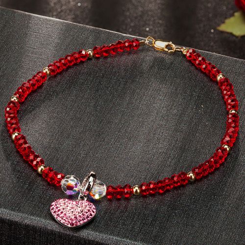 Bracelet de cheville Femme LADY en Cristal autrichien - Ref 3104929