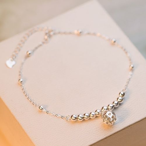 Bracelet de cheville Femme Argentée - Ref 3104934