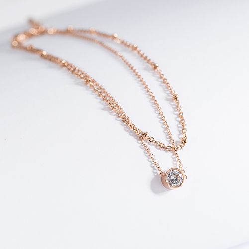 Bracelet de cheville Femme ACCMISS en Acier au titane - Ref 3104965