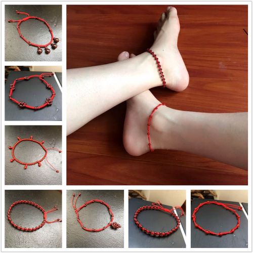 Bracelet de cheville Femme CRISTAL en Cristal naturel pierre semi-precieuse - Ref 3104982
