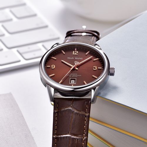 Bracelet montre pour homme TIAN WANG - Ref 3271368