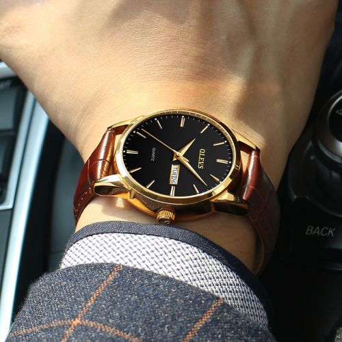 Bracelet montre pour homme OLEVS - Ref 3271816