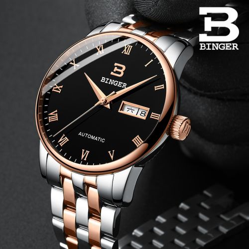 Bracelet montre pour homme BINGER - Ref 3273501