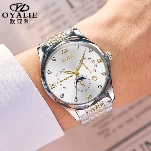 Bracelet montre pour homme OYALIE - Ref 3273698