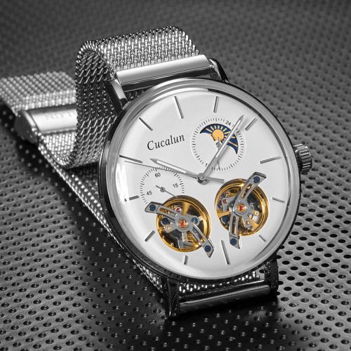 Bracelet montre pour homme CUCALUN - Ref 3273919