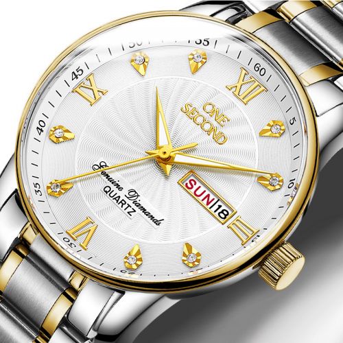 Bracelet montre pour homme SECONDE - Ref 3273935