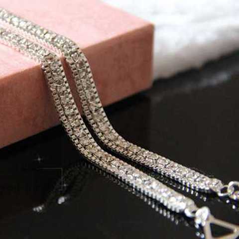 Bretelles pour lingerie strass chaîne Box - Ref 805920