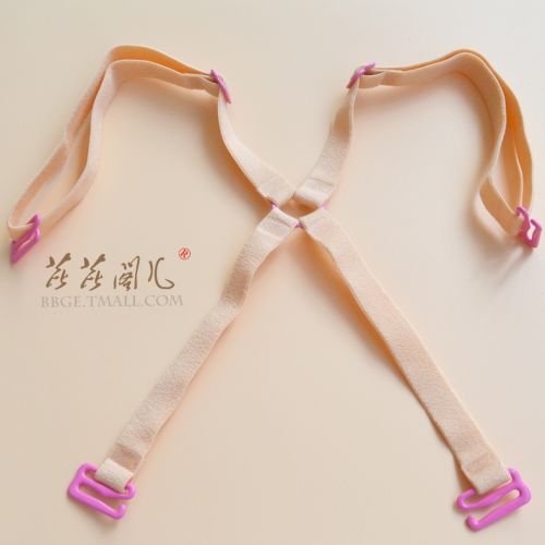  Bretelles pour lingerie Excellente cravate croisées solides sangles,  - Ref 826487
