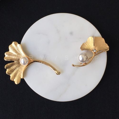 Broche en Alliage argent et plaqué or - Ref 1170135