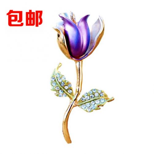 Broche femme en Alliage argent et plaqué or - Ref 1170229