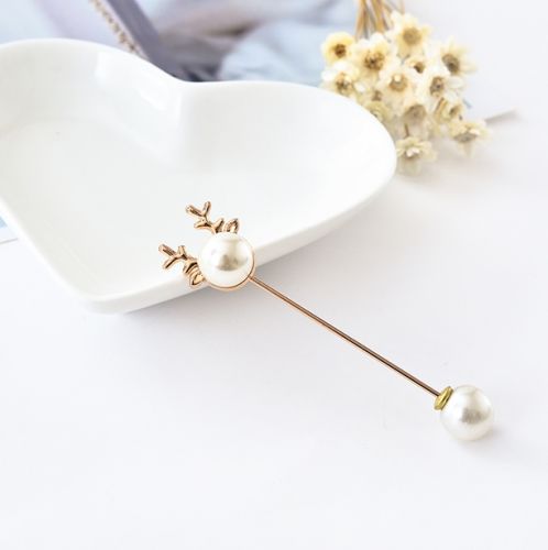 Broche femme en Alliage argent et plaqué or - Ref 1170252