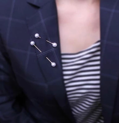 Broche femme en Alliage argent et plaqué or - Ref 1170616