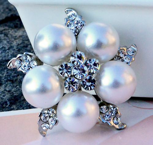 Broche femme YABEI en Alliage argent et plaqué or - Ref 1170673