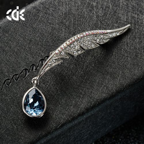 Broche femme en Alliage argent et plaqué or - Ref 1170846