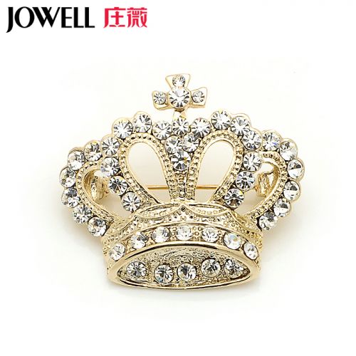 Broche femme en Alliage argent et plaqué or - Ref 1170955