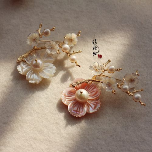 Broche en Nacre - Ref 1171128