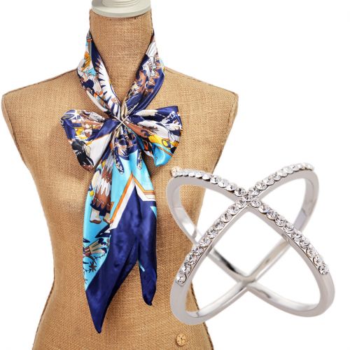 Broche femme en Alliage argent et plaqué or - Ref 1171168