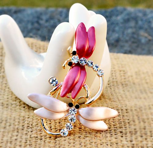 Broche femme en Alliage argent et plaqué or - Ref 1171207