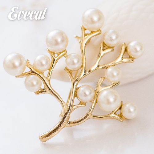 Broche femme en Alliage argent et plaqué or - Ref 1171303